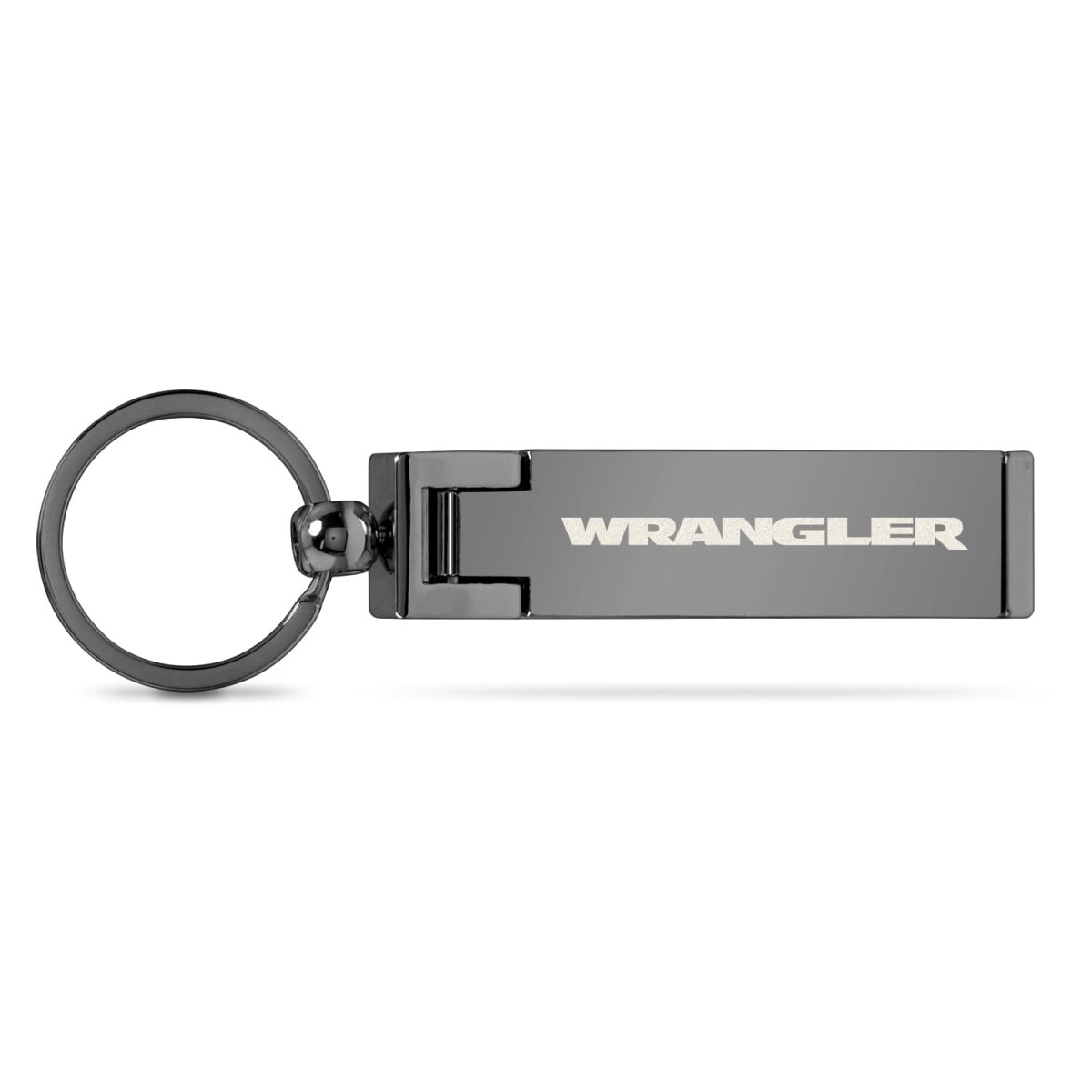 Jeep Wrangler Multifunction Cell Phone Stand And Purse Bag Table Hanger Foldable Gunmetal Gray Key Chain 3 In X 0 75 38