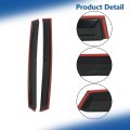 Window Visors Shade Sun Rain Wind Guard For Honda Cr-v 2007 2011 Black Plastic Side Deflectors 4 Piece Set Self Adhesive