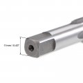 Uxcell G3 8-19 Pipe Thread Tap Machine Threading Right Hand Hss Uncoated Straight Flute H2 Tolerance