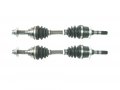 Precision Front Cv Axles For Kawasaki Bayou 300 4x4 And 400 Left Right Pair 4140 Chromoly Steel Replaces 59266-1103 59266-1096 