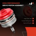 A-premium High Performance Servo Piston Assembly With Cover Snap Ring Compatible Corvette 700r4 4l60e 4l65e 4l70e Transmissions