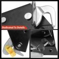 A-premium 3rd Lower Bottom Door Latch Lock Compatible With Chevy And Gmc Vehicles S10 Sonoma 1996-2003 Standard Extended Cab