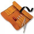 Robert Sorby 888hs6ltr Micro Tool Set In Leather Roll 