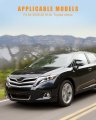 Ocpty Left Driver Side Sun Visor With Sunroof Fit For 2009 2010 2011 2012 2013 2014 2015 2016 Toyota Venza 74320-0t022-b1