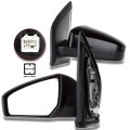 Driver Side And Passenger Non-folding Non-heated Mirrors For 2007-2012 Nissan Sentra