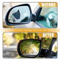 X Autohaux Car Left Side Rearview Heated Mirror Glass With Backing Plate For Mercedes-benz C-class W203 2000-2007 No