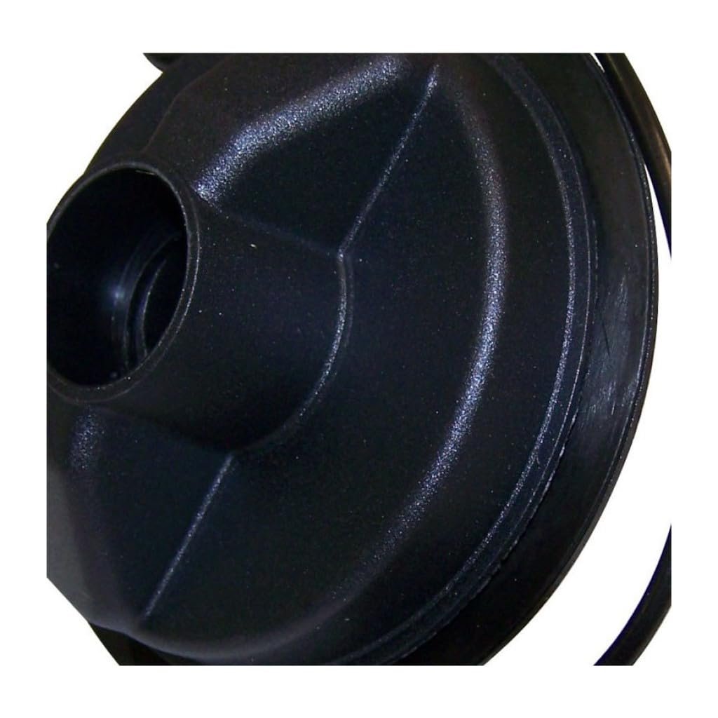 Gas Cap For Dodge Caravan And Grand 1998 To 2010 Black Metal Plastic With Uncoded Lock Cylinder Tether Part 68030940aa