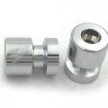 Motorcycle Chrome Swingarm Spools Sun Engraved Logo For Suzuki Rf900 R Sfv650 Gladius Sv1000 S Sv650 A Sa Sv650s Tl1000r 