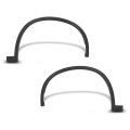 Wheel Arch Molding Set Front Left And Right Side For Bmw X1 Sdrive28i 2017 2022 Xdrive28i 2016 Black 51777332337 51777332338 