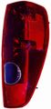 Driver Side Tail Light Assembly 335-1914l-ac Rear Lh Waterproof Polished Finish For Car 