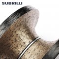 Subrilli V30 1-1 4 Full Bullnose Coarse Diamond Hand Profiler Router Bit Profile Wheel With M10 Thread For Granite Concrete