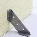 Uonlytech 10pcs Trapezoid Shelf Support Bracket Heavy-duty Corner Brace For Shelves