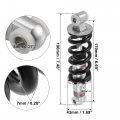 X Autohaux Rear Shock Absorber 170mm 650lbs Damper For Gas Scooter Electric Bike Dirt 47cc 49cc Atv Quad Mini Pocket Silver