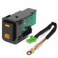 Auto Dynasty Front Dash Mount Fog Light Lamp Switch With Wiring Harness For Nissan Sentra Pathfinder Rogue Altima 2013-2021 