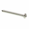Prime-line Sheet Metal Screw Self-tapping Pan Head Phillips 10 X 2 In Grade 18-8 Stainless Steel Pack Of 25