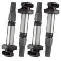 Ignition Coil Coils Pack Fits Uf519 5c1735 E1033 For Jaguar Xkr 4 2l 2003-2009 Xk8 2003-2006 Xk 2007-2009 S-type 2003-2008 Set 