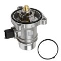 Engine Coolant Thermostat Housing Assembly For 2009-2024 Vauxhall Adam Astra Corsa Corsavan Meriva With Sensor 