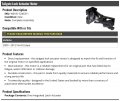Tailgate Lock Actuator Motor Compatible With 2009-2012 Ford Escape