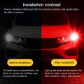 4-pack Red 3157 Bright Light Bulbs Car Auto Signal Turn Backup S8 Miniature Lamp