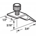 Prime-line Pl 7951 3 16 In Storm Door Panel Clips With Screws Mill Finish 8 Pack