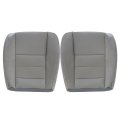 Secos Driver Passenger Bottom Replacement Seat Cover Gray For Ford F250 F350 Lariat 2002 2003 2004 2005 2006 2007 