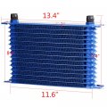 G-plus 15 Row An10 Thermostat Adaptor Engine Transmission Oil Cooler Kit Filter Adapter Hose