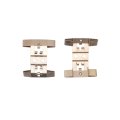 Rear Disc Brake Hardware Set For Bentley Flying Spur 2022 2023 2024 Alx-pau-df-340-02016-cla10 Black Standard Style 