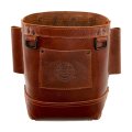 Graintex As2585 Nut Bolt Bag Ambassador Series Chestnut Brown Color Top Grain Leather For Ironworker 