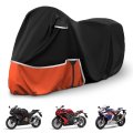 Waterproof Motorcycle Cover For Honda Sport Standard Model 420d Oxford Fabric Cbr600rr Cbr1000rr Cbr500r Cbr650r Cb1000r Orange 