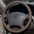 Locnky Custom Genuine Leather Steering Wheel Cover For Lexus Lx470 1998-2002 Lx450 1996 1997 Ls400-2000 Toyota Land Cruiser