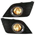2pcs Fog Light Assembly With Bulbs Cover And Switch Kit Replacement For Sentra 2016 2017 2018 2019 