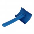 Iivverr Ms18b 7cm Home Wall Decor Plastic Handle Rubber Wood Graining Diy Tool Blue Ms18b Hogarcoracia N Pared Mango Pla Stico