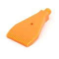 Uxcell 1 4bspt Male Thread Abs Single Hole Air Blow Off Flat Jet Nozzle Orange