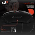 A-premium Front Ceramic Disc Brake Pads Set Compatible With Select Nissan Models Rogue 2014-2020 Sport 2017-2021 Hardware 4 Pcs