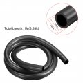 Uxcell Lubricating Oil Hose 10mm Id X 14mm Od 3 3ft Rubber Water Tubing Black