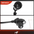 A-premium Abs Wheel Speed Sensor Compatible With Volkswagen Models Eurovan 1992-1997 1999-2004 Front Driver And Passenger Side