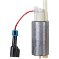 Sp1385 Electrical Fuel Pump With Mounting Hardware Gerotor Style Rear Position Brushed Finish 