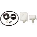 Sp1385 Electrical Fuel Pump With Mounting Hardware Gerotor Style Rear Position Brushed Finish