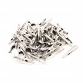 Uxcell 45pcs Mini Electrical Crocodile Alligator Test Clip Clamp Jaw 10x42mm