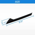 Carmocar A-pillar Front Molding Windshield Outer Trim Right Passenger Side Replacement For Ford Explorer 4 Door Utility