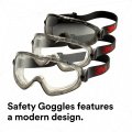 3m Gogglegear Gg2892-sgaf Indirect Vent Grey Sgaf Lens 10 Ea Case