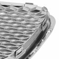 Ch1200396 Factory Style Front Upper Grill Grille Assembly With Black Diamond Mesh Insert And Chrome Shell Compatible Chrysler