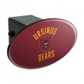 Ursinus College Bears Logo Oval Tow Hitch Cover Trailer Plug Insert 2