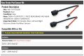 Rear Brake Pad Sensor Kit Of 2 Compatible With 2007-2015 Audi Q7 With Dual Piston Calipers