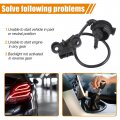X Autohaux Neutral Safety Switch Back-up Lamp For Audi A4 1996-2008 Metal Plastic Black