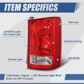 Rear Tail Light Assembly For Honda Pilot 2009 2015 Passenger Right Side Brake Lamp With Reverse Red Lens Ho2801174