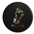 Pike Camo Bigfoot Sasquatch Yeti Believe Trailer Rv Spare Tire Cover Vinyl Black 33 In 