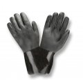 Cordova 5114j Black Double Dipped Gloves Etched Grip Jersey Lined 14-inch Large 12-pack 