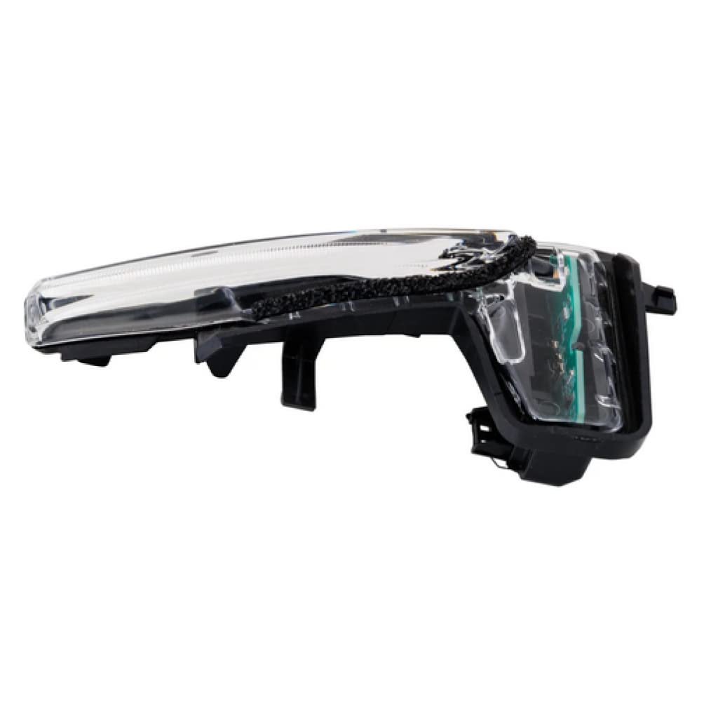 Mirror Turn Signal Light Assembly Driver Side For Volvo V90 Cross Country 2017 2018 2019 2020 2021 Replacement Vo1328101 And