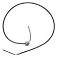 Parking Brake Cable Rear Passenger Side For Cadillac Brougham 1990 Steel Construction With Epdm Rubber Jacket And Mounting 